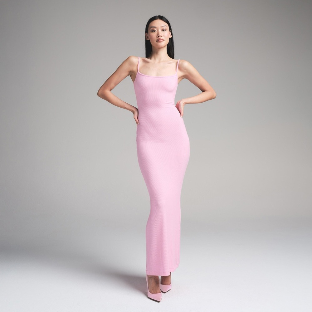 Skims Long slip dress